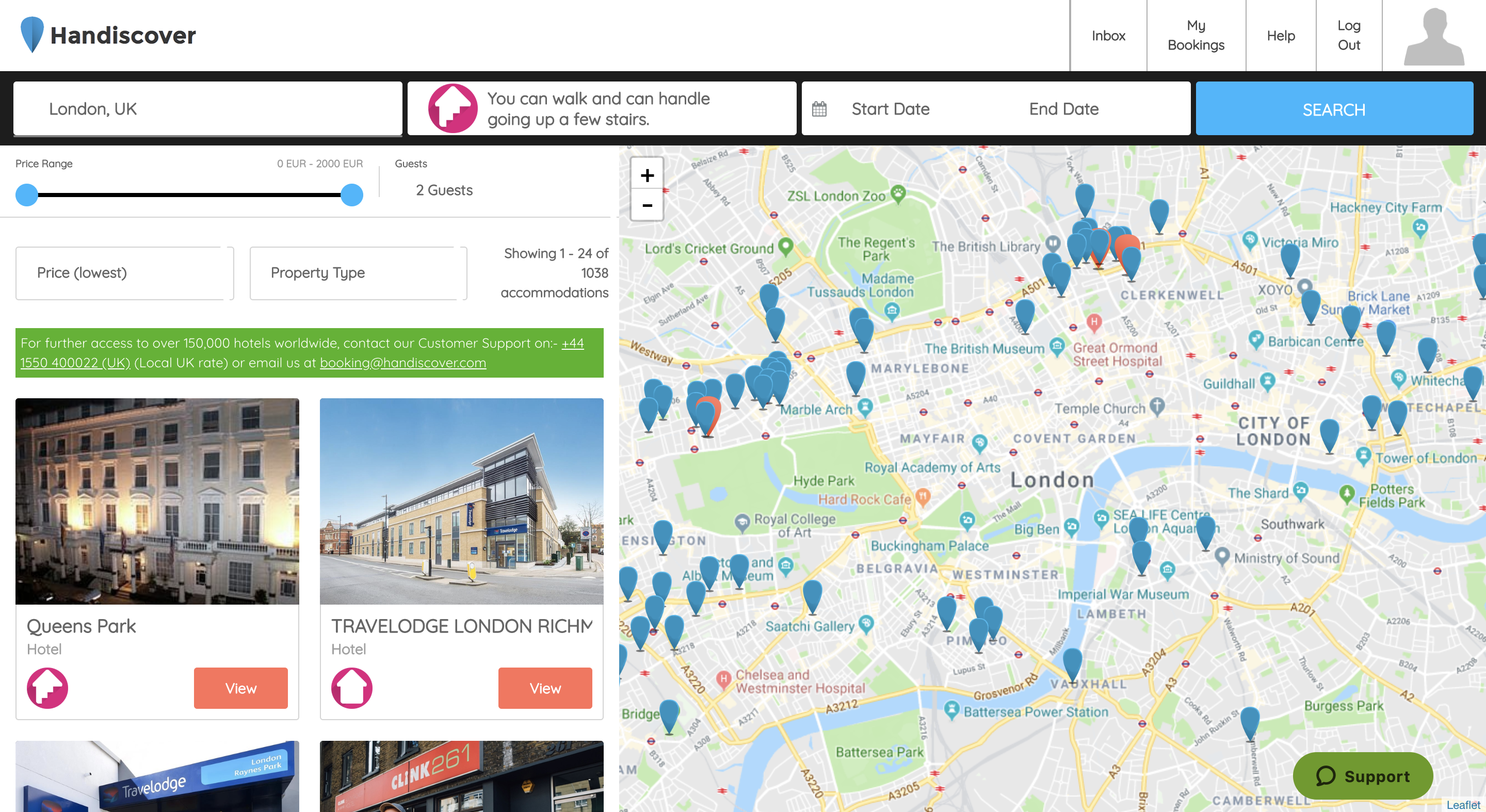 london search
